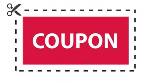 Coupon voorbeeld