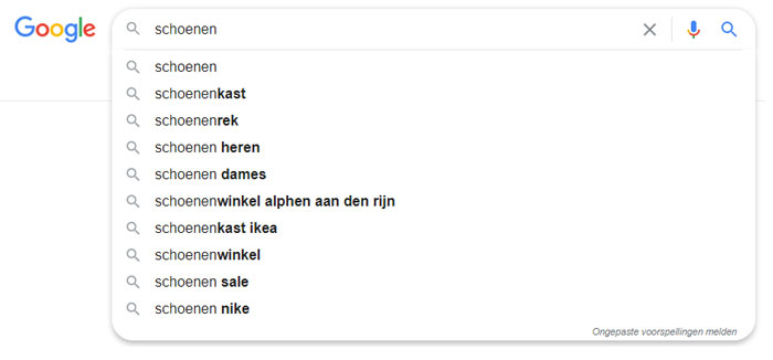 Google suggest