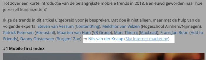 Wat is een backlink