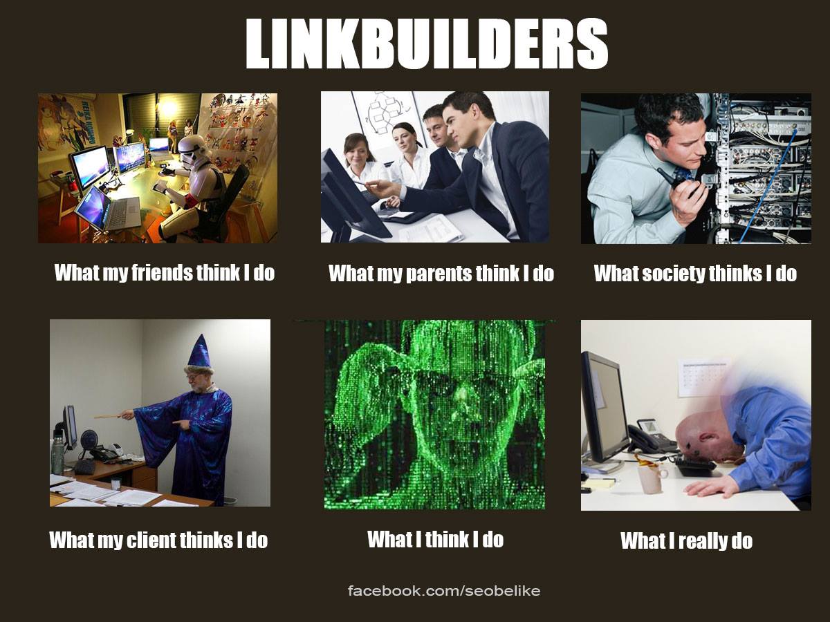 Linkbuilders - wat ik echt doe