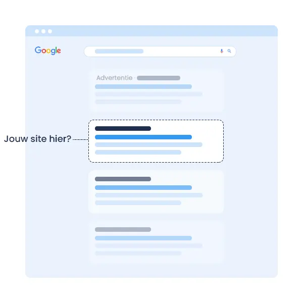 Google SEO - Jouw site hier?