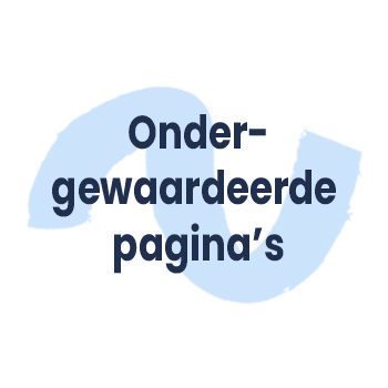 Ondergewaardeerde pagina's