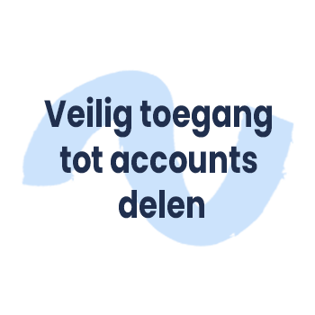 Veilig toegang tot accounts delen