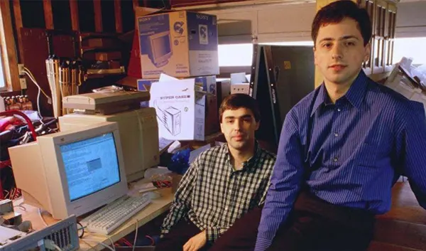 Larry Page en Sergey Brin - Oprichters van Google